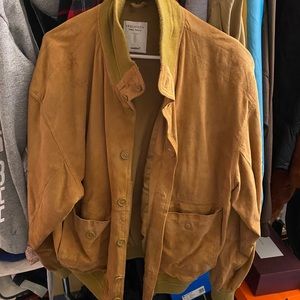 Classic suede bomber vicuna color size 52 mens